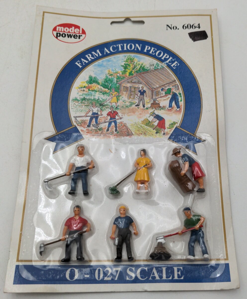 Model Power 6064 O Farm Action People Figures (Set of 6)