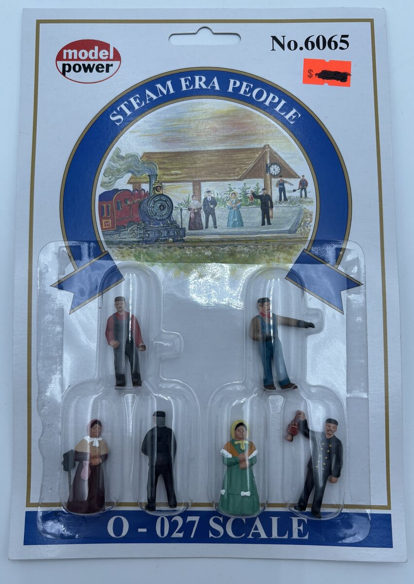 Model Power 6065 O And 0-27 Scale Steam Era People Figures (Set of 6)