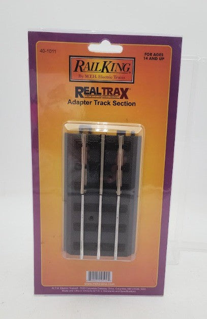 MTH 40-1011 O Scale RealTrax To Tubular Adapter Track Section