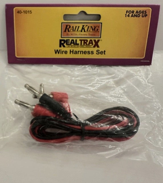 MTH 40-1015 RealTrax Wire Harness With Banana Plugs