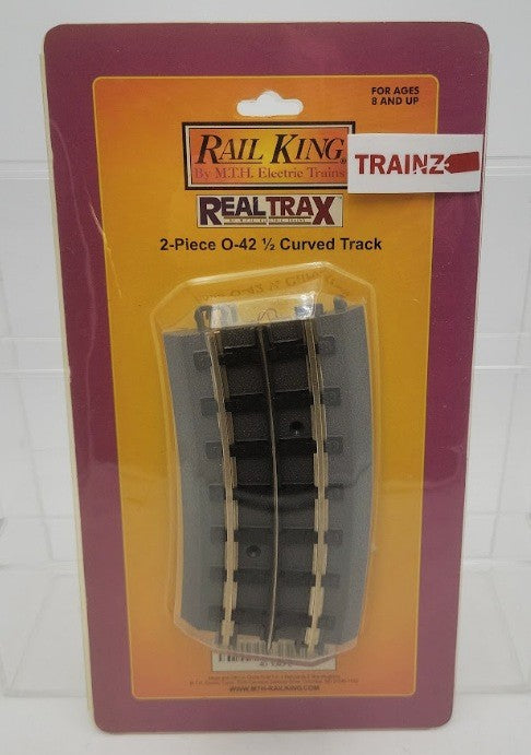 MTH 40-1045-2 RealTrax O42 1/2 Gauge Curved Track (Pack of 2)