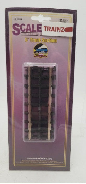 MTH 45-1013-2 O Scale ScaleTrax 5" Track Section (Pack of 2)