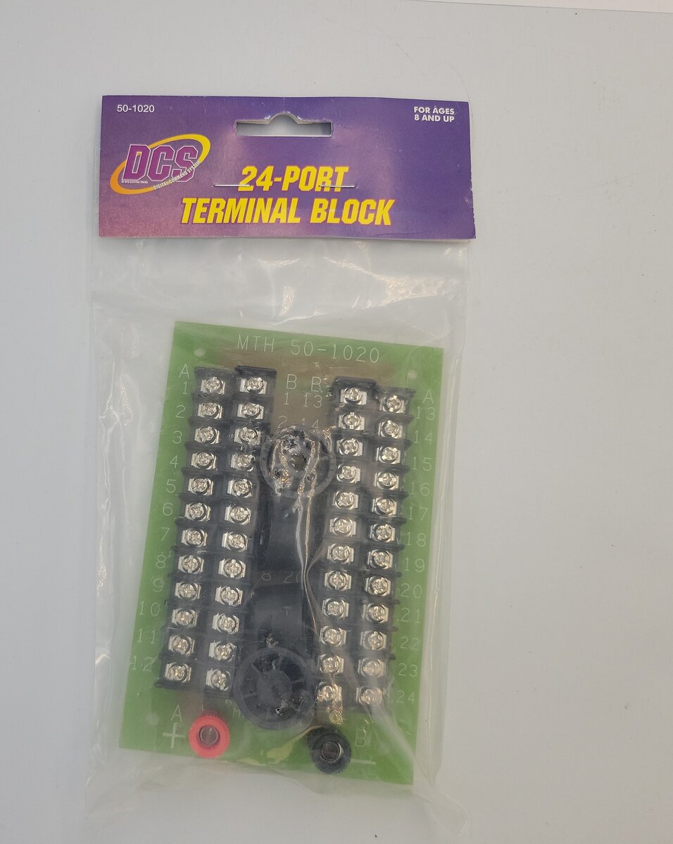 MTH 50-1020 24-Port Terminal Power Distribution Block New in Package