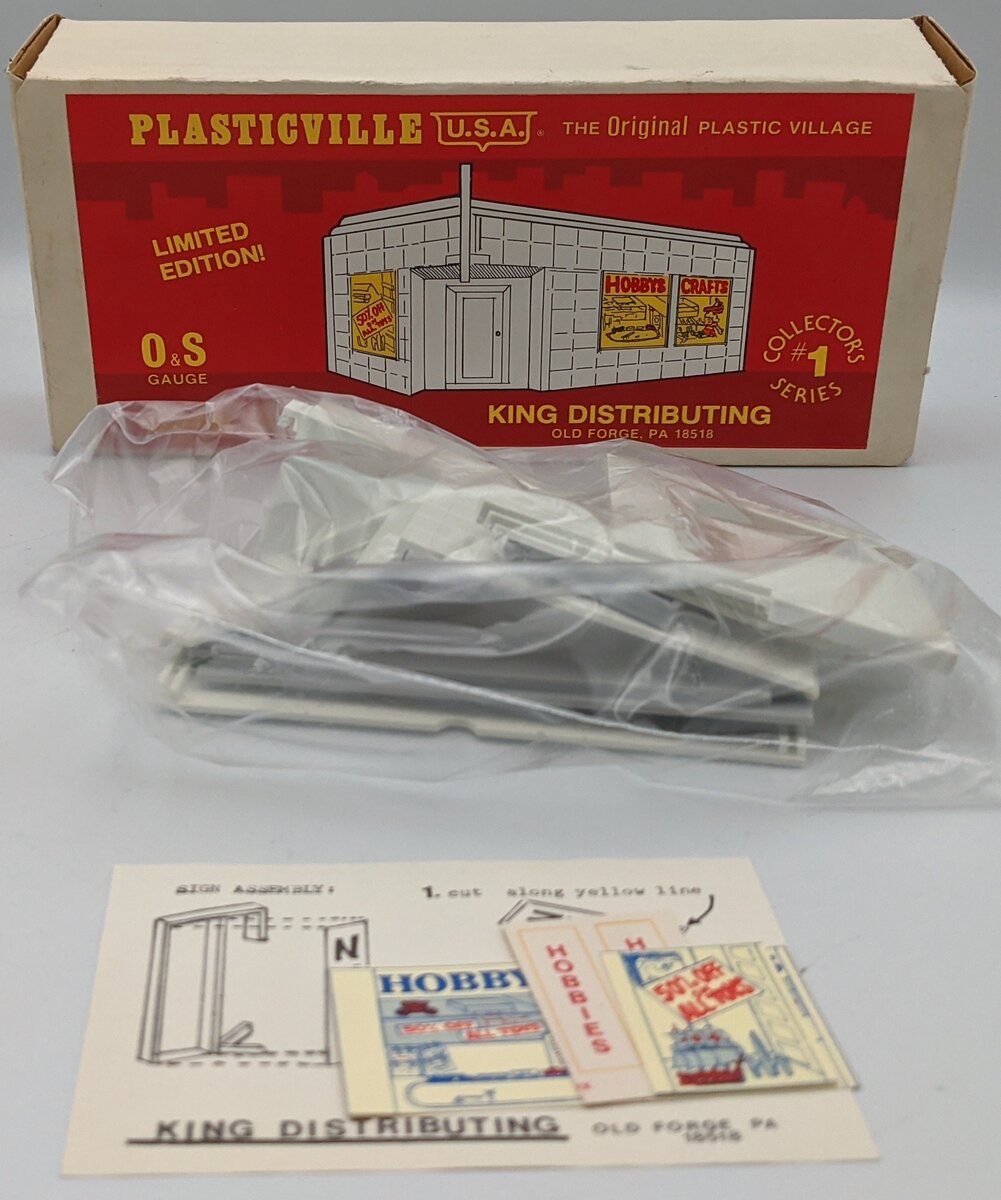 Plasticville 0100 Hobby Shop Kit