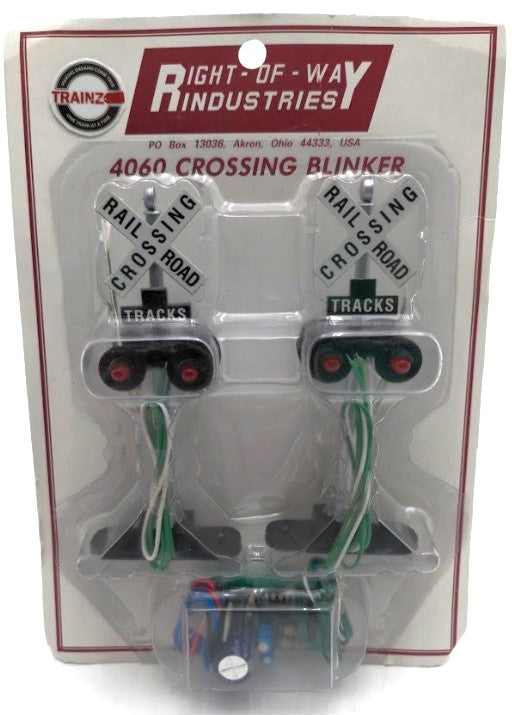Right-of-Way 4060 O Scale Crossing Blinker Signals (Pack of 2)