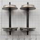 SV SVG G Scale Metal EZ-Roll Wheels with Black Axles (Set of 2)