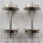 SV SVGBBS G Scale Silver Metal Ball Bearing Wheels (Set of 2)