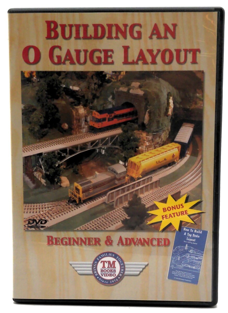 TM Books HOW2 Building An O Gauge Layout DVD