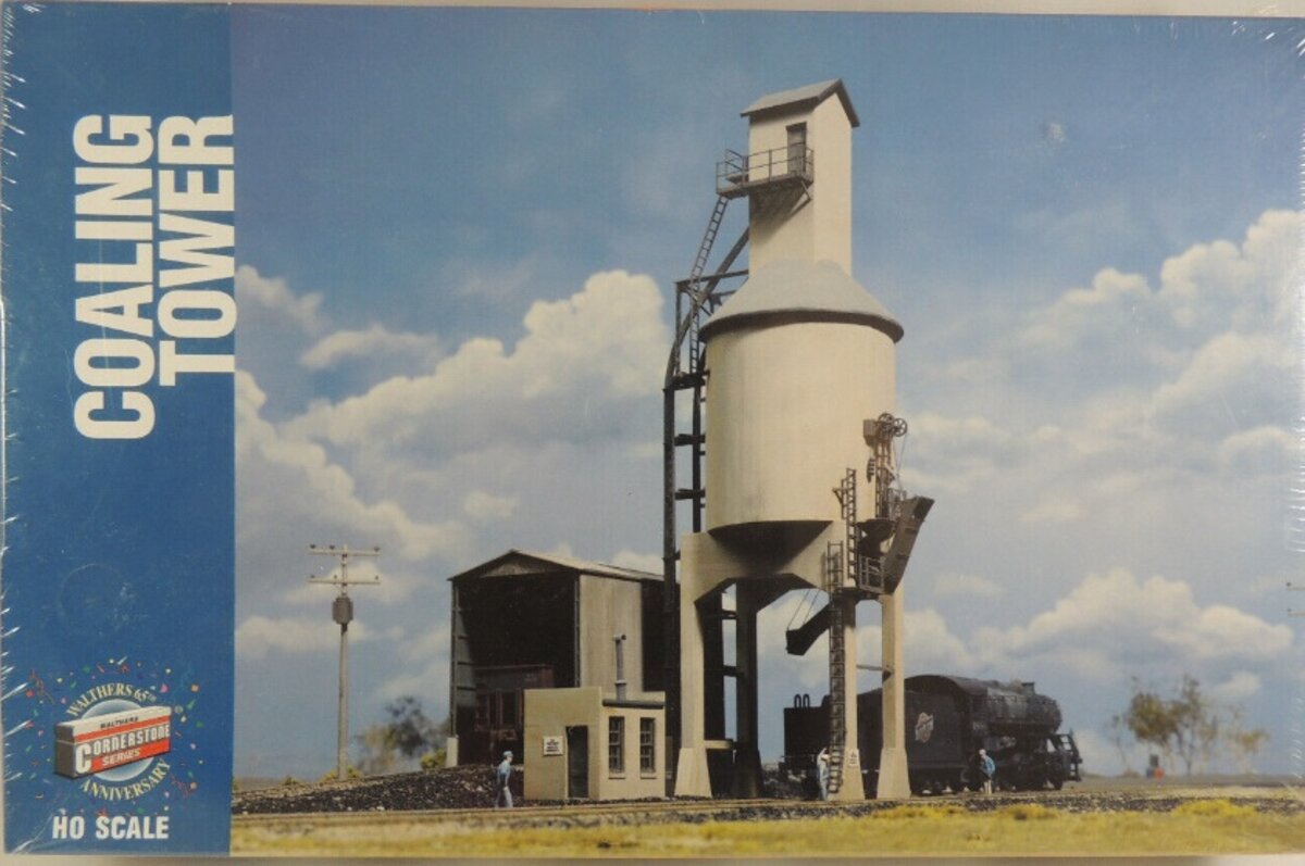 Walthers 933-3042 HO Concrete Coaling Tower Building Kit