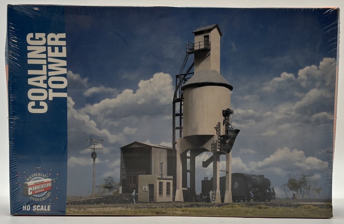 Walthers 933-3042 HO Scale Concrete Coaling Tower Building Kit