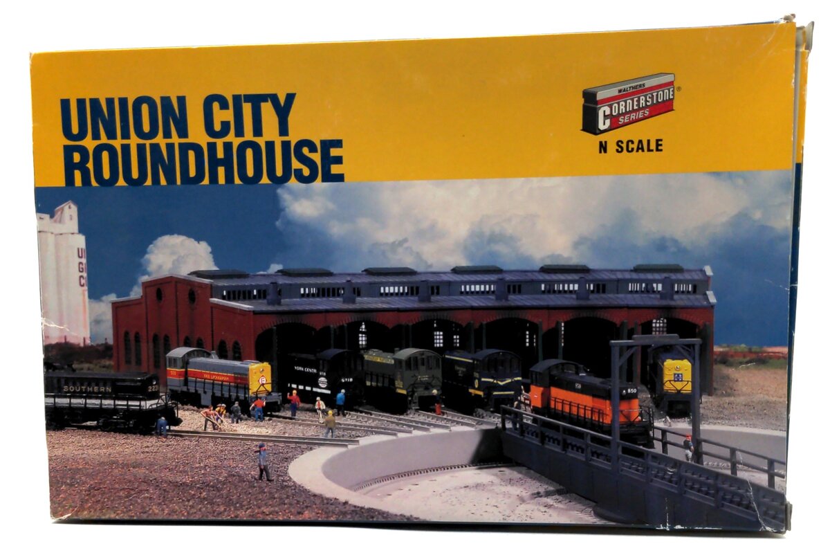 Walthers 933-3202 N Scale Union City Roundhouse Building Kit