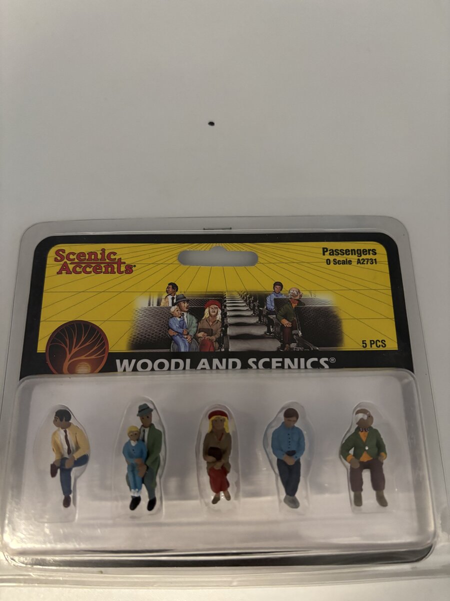 Woodland Scenics A2731 O Scenic Accents Passenger Figures (Set of 5)