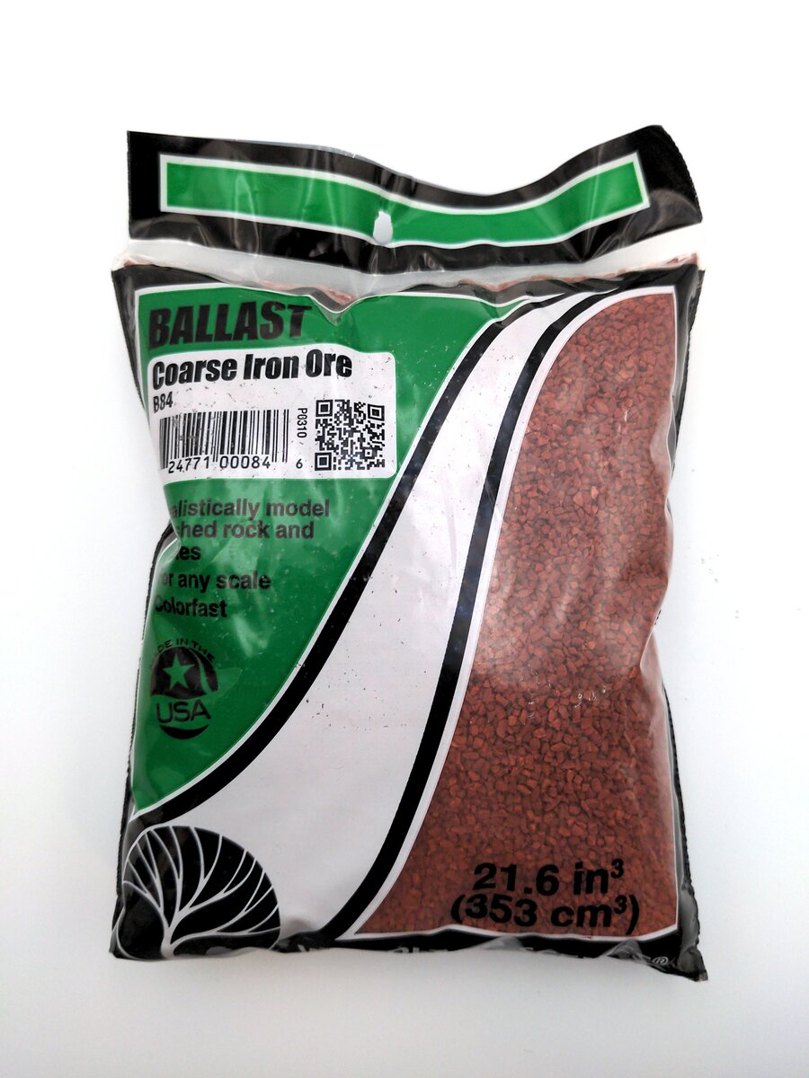 Woodland Scenics B84 Iron Ore Coarse Ballast