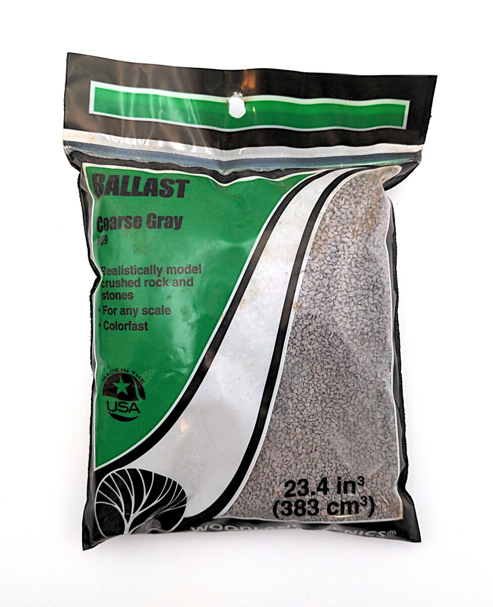 Woodland Scenics B89 All Scale Coarse Gray Ballast