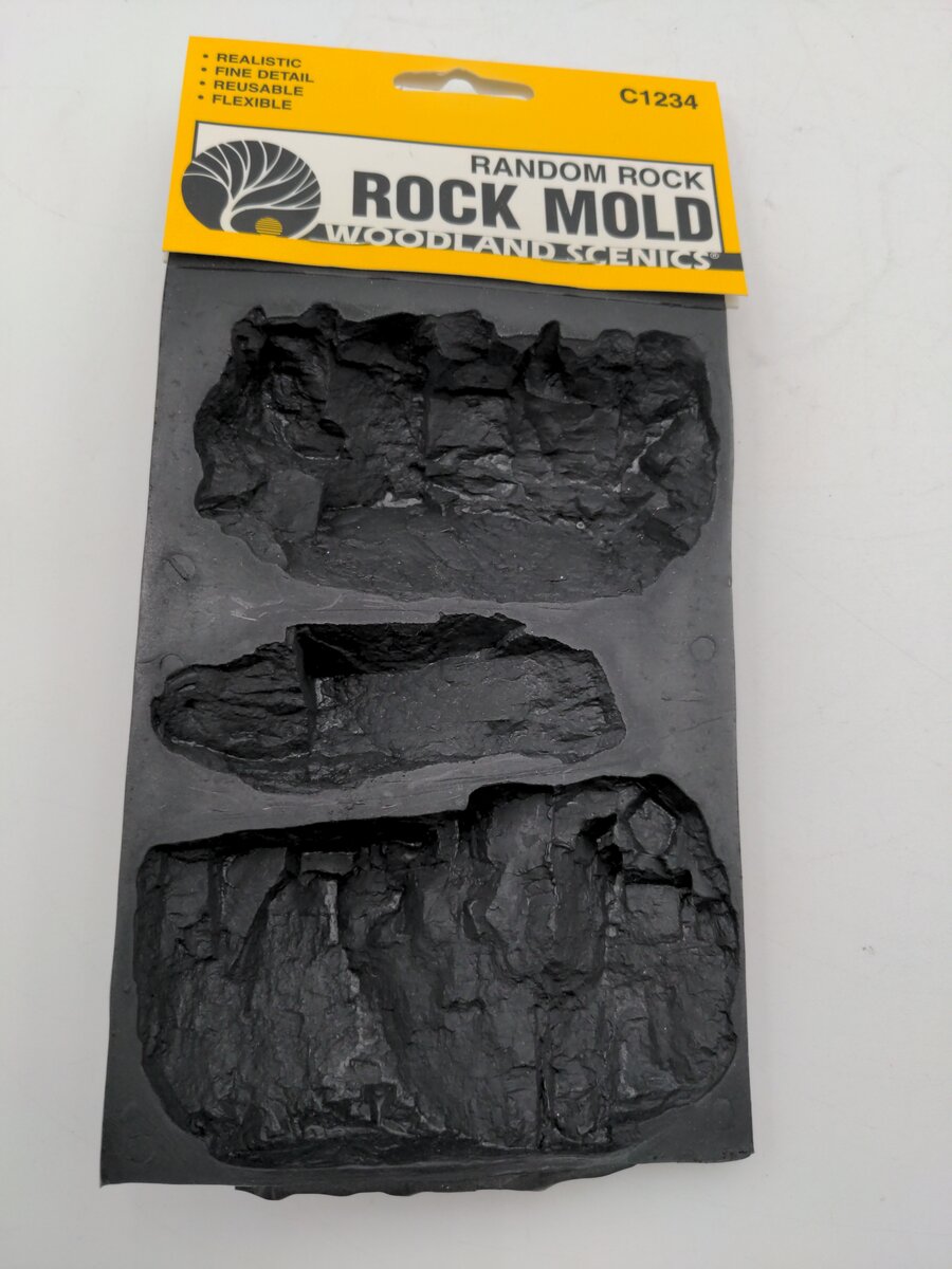 Woodland Scenics C1234 Random Rock Mold