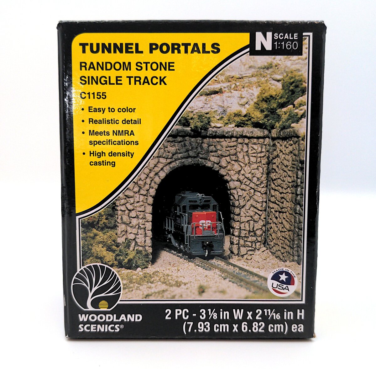 Woodland Scenics C1240 Rock Mass Rubber Rock Mold