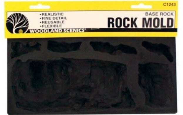 Woodland Scenics C1243 Base Rubber Rock Mold