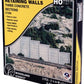 Woodland Scenics C1258 HO Concrete Retaining Walls (Box of 3)