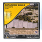 Woodland Scenics C1258 HO Concrete Retaining Walls (Box of 3)