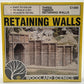 Woodland Scenics C1260 HO Scale Timber Retaining Walls (Pack of 3)