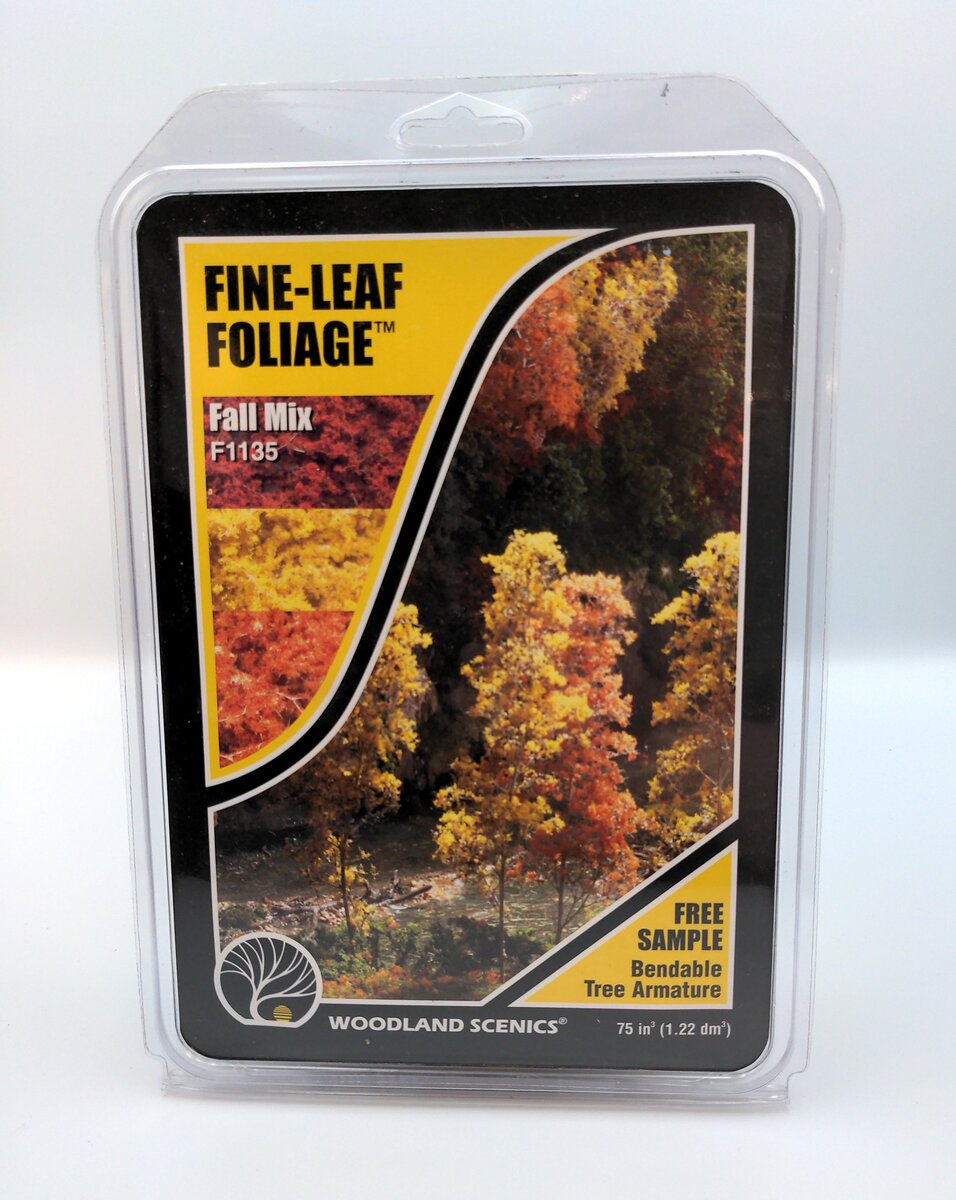 Woodland Scenics F1135 Fall Mix Fine-Leaf Foliage