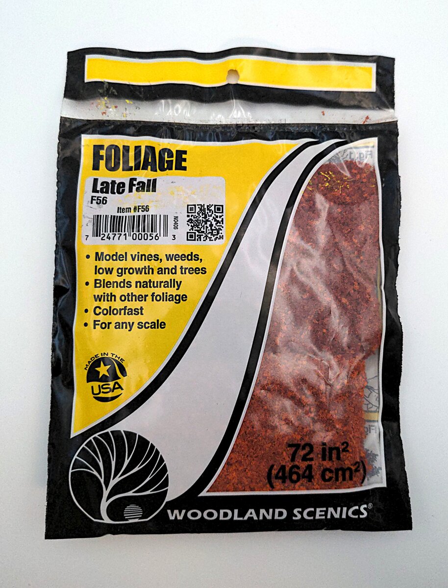 Woodland Scenics F56 Late Fall Mix Foliage 60 Sq. In. Bag