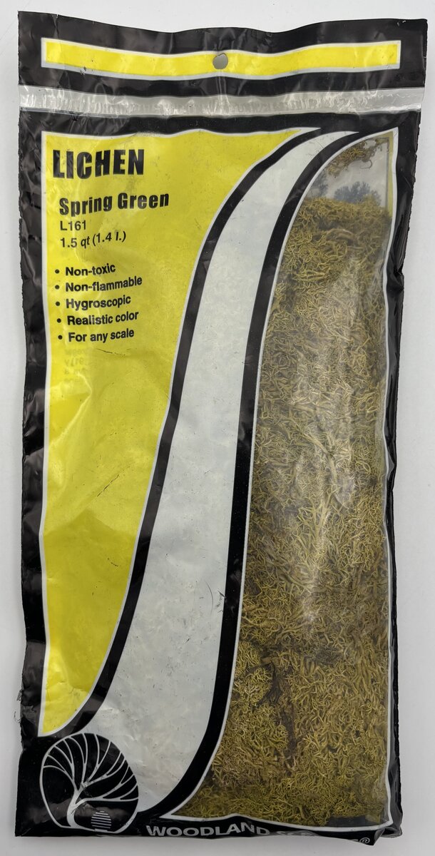 Woodland Scenics L161 Spring Green Lichen - 48 Oz. Bag
