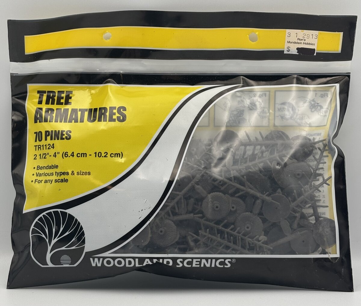 Woodland Scenics TR1124 2 1/2