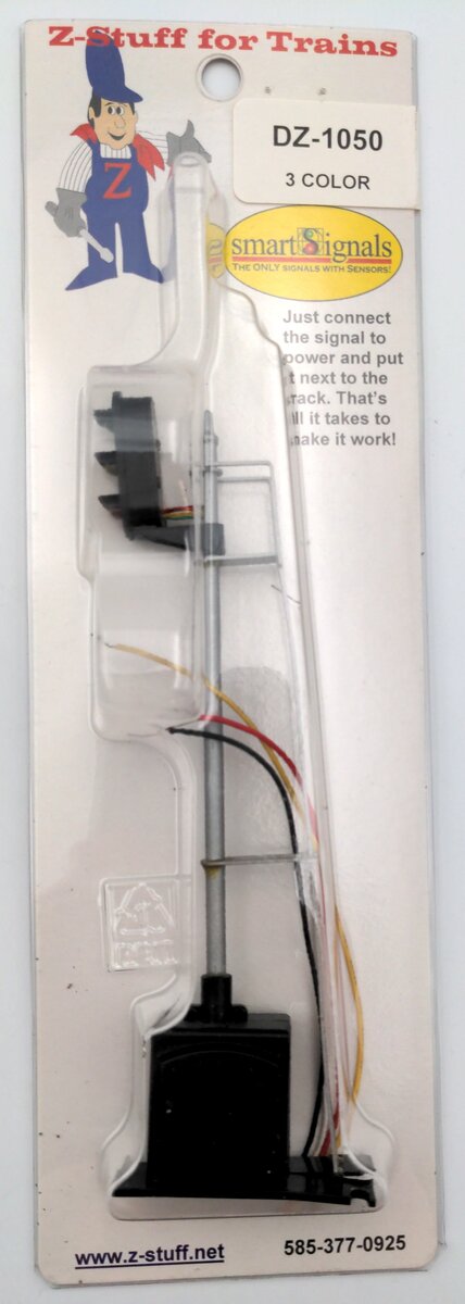 Z-Stuff DZ-1050 O Scale 3 Color Trackside Block Signal