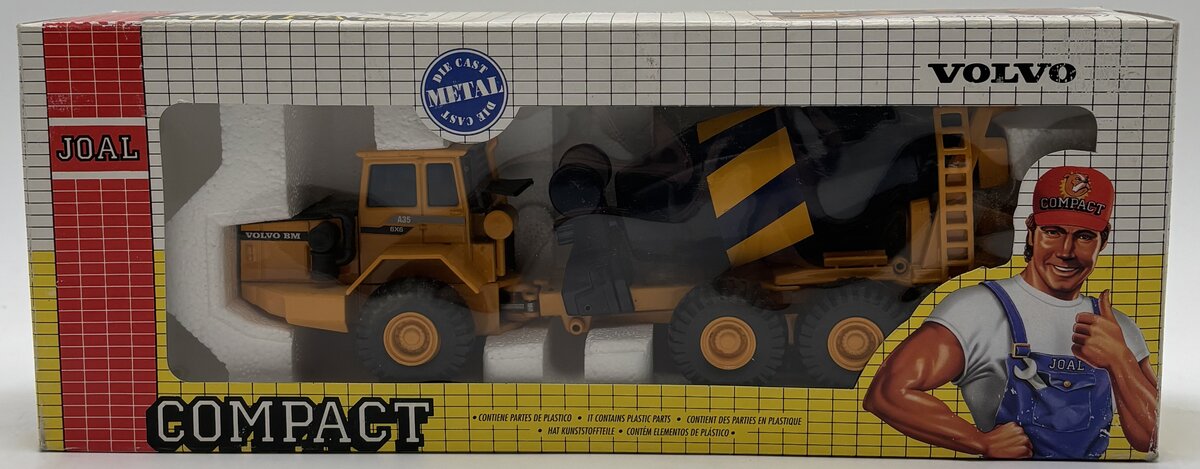 Joal 167 1:50 Die Cast Volvo A-35 Cement Mixer