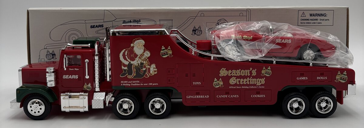 TMT 18206 Sears Holiday Car Carrier Truck Sampler
