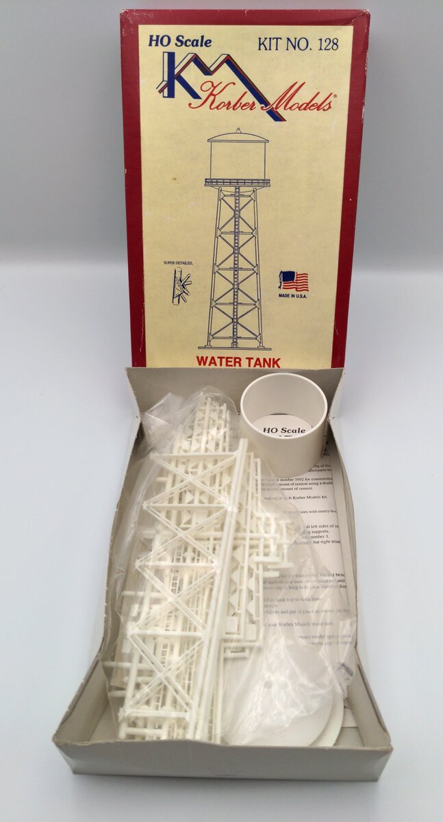 Korber 128 HO Scale Water Tower Kit
