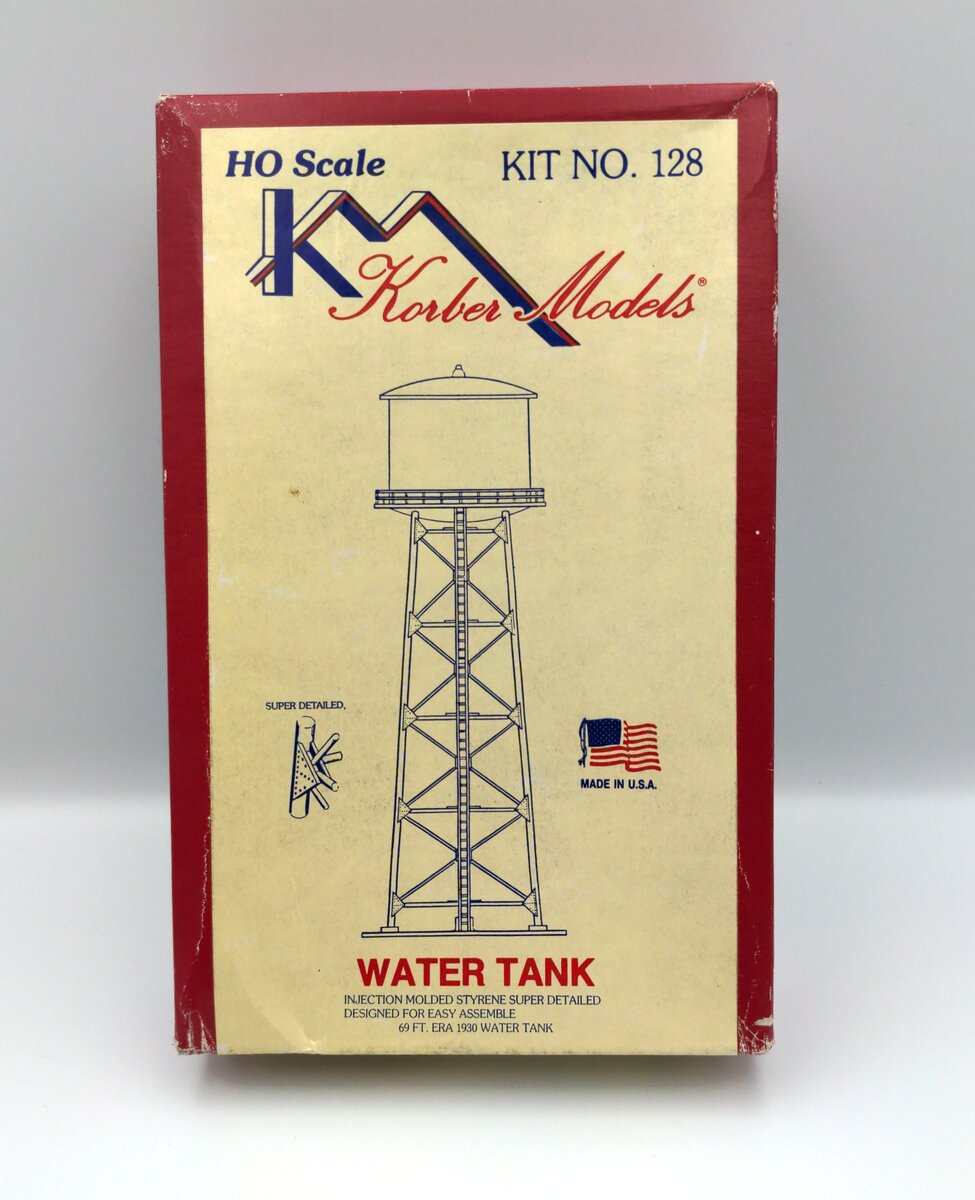 Korber 128 HO Scale Water Tower Kit