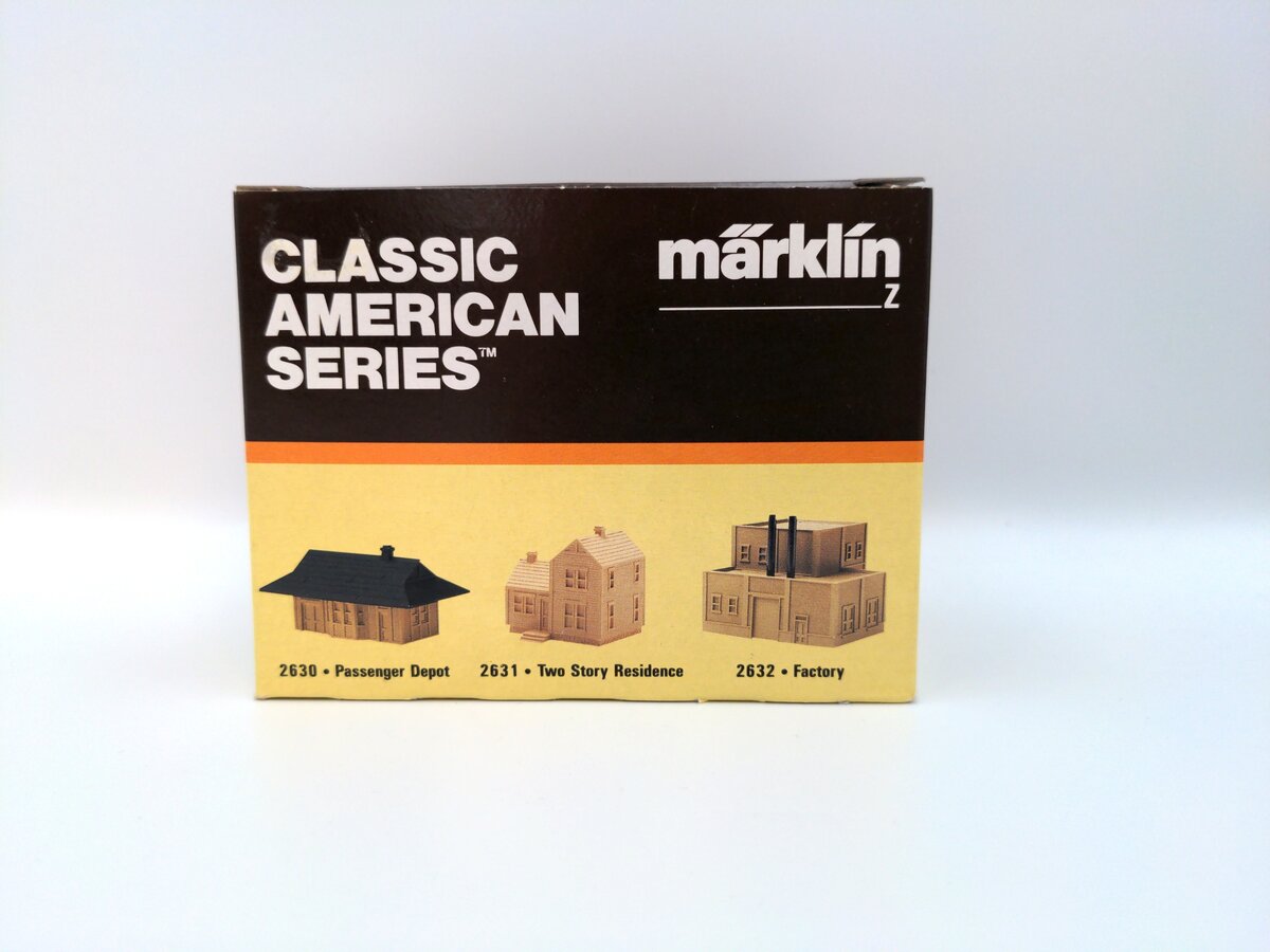 Marklin 2632 Z Mini-Club Classic Series Factory Building Assembled