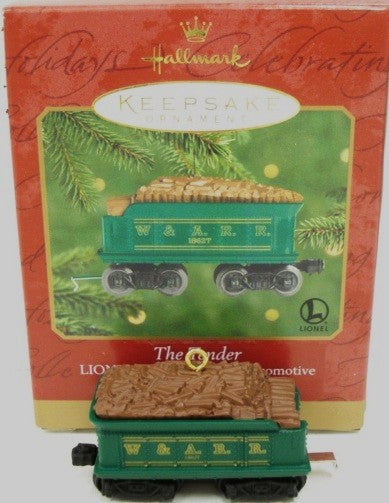 Hallmark QX6834 The Tender Lionel General Steam Locomotive Keepsafe Ornament