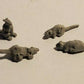 Arttista 1326 O Scale Rat Pewter Figures (Set of 4)
