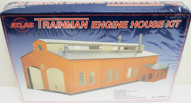 Atlas 2009001 O Scale Trainman 2-Stall Engine House Kit
