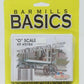 Bar Mills 00784 O Scale Basics REA Baggage Cart Craftsman Kit