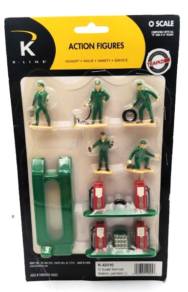 K-Line K42310 O Scale Service Station Figures & Accessories