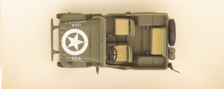 K-Line K-94431 1:43 Kruisers U.S. Army Willy's Military Diecast Jeep