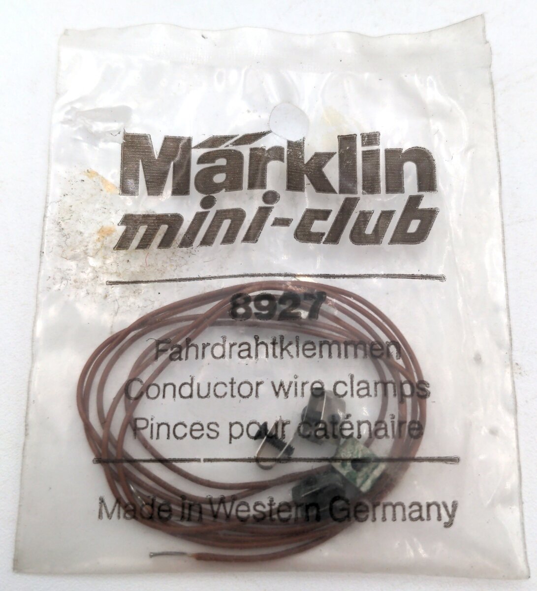 Marklin 8927 Z Catenary Wire Terminals