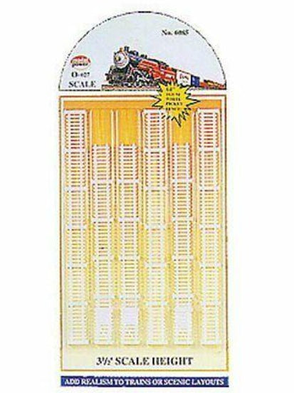 Model Power 6085 O Scale White Picket Fence Set