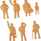 Model Power 6172 O Scale Unpainted Figure (Set of 36)