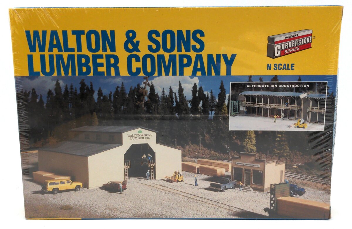 Walthers 933-3235 N Walton & Sons Lumber Industrial Building Kit
