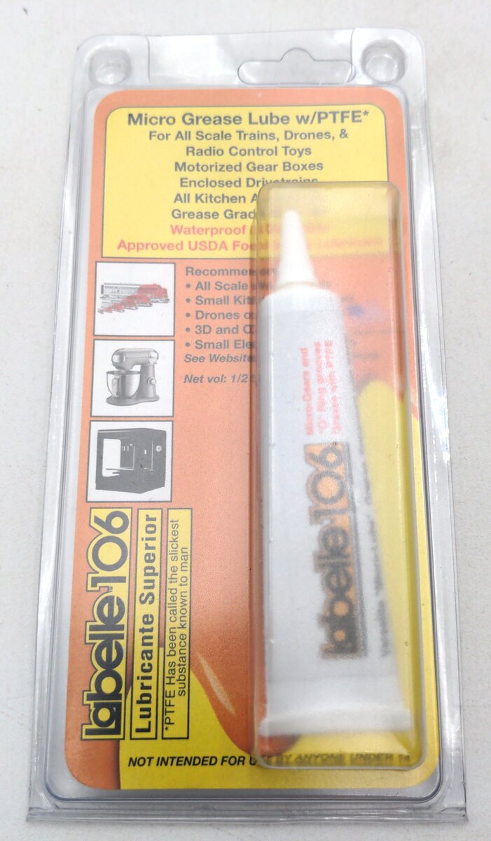 LaBelle 106 16.5 Gram Plastic Compatible Lubricating Grease with PTFE (Teflon)