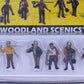 Woodland Scenics A1933 HO Scenic Accents Miner Figures (Set of 6)