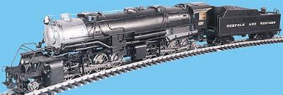 Aristo-Craft 21607 Norfolk & Western 2-8-8-2 Mallet Steam Locomotive & Tender