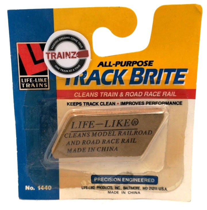 Life Like 1440 All-Purpose Track Brite Cleans Model Railroad