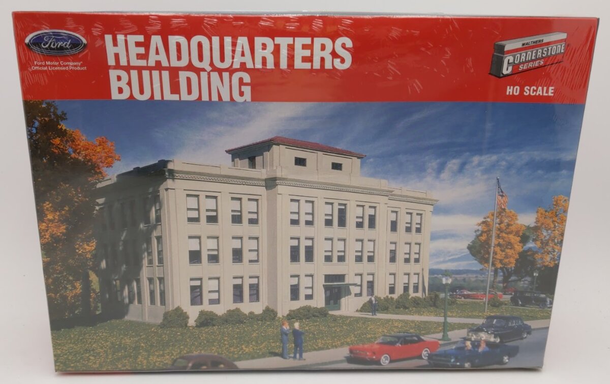 Walthers 933-3074 HO Scale Headquarters Commercial Structure Kit