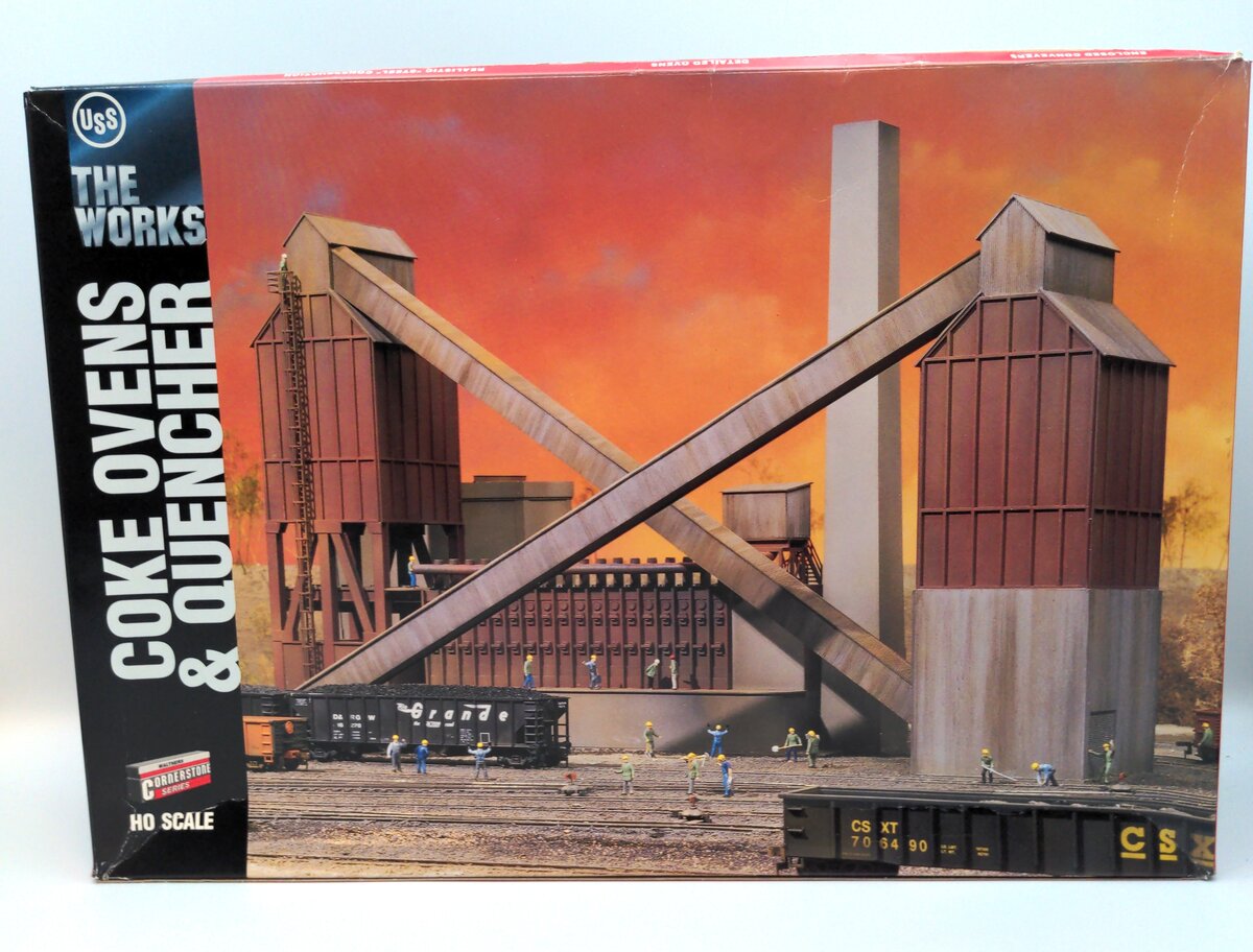 Walthers 933-3053 HO Coke Ovens & Quencher Structure Cornerstone Series Kit